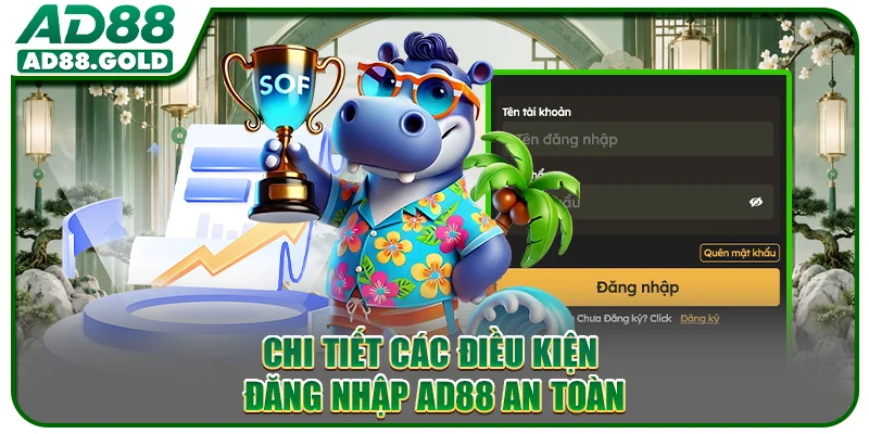 Chi tiết các điều kiện đăng nhập AD88 an toàn