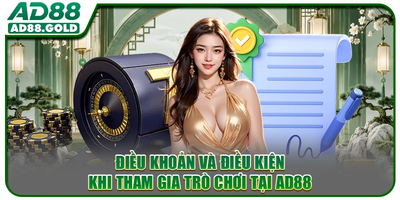 Điều khoản và điều kiện khi tham gia trò chơi tại AD88