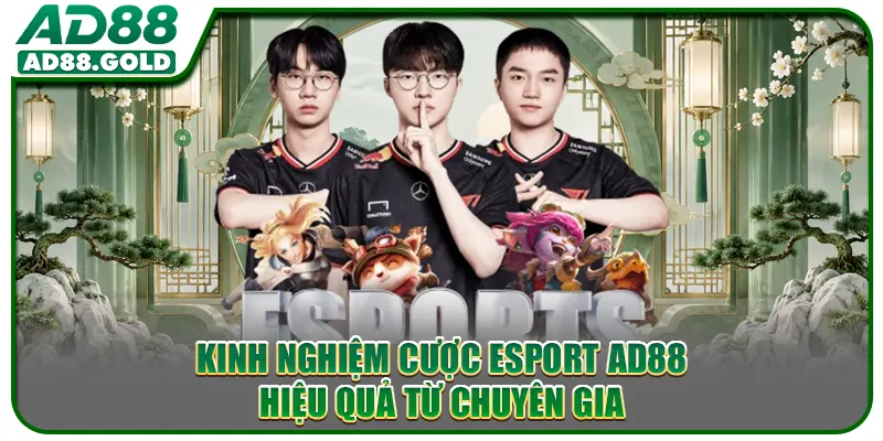 Kinh nghiệm cược Esport AD88 hiệu quả từ chuyên gia